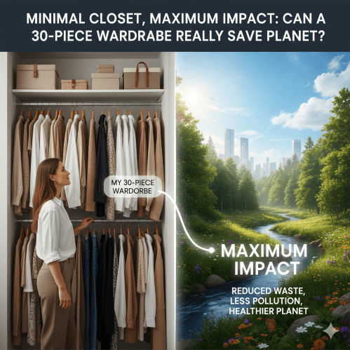 Minimal Closet, Maximum Impact – Can a 30-Piece Wardrobe Really Save the Planet?
