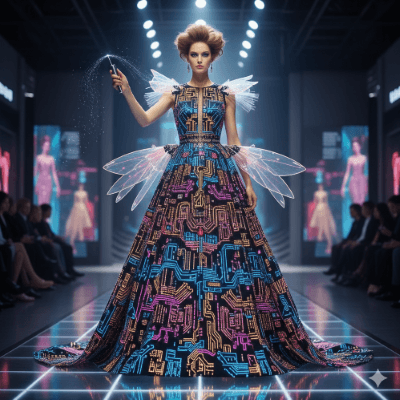 The Rise of Tech Couture – Dresses That Move, Glow, React & Transform on Command