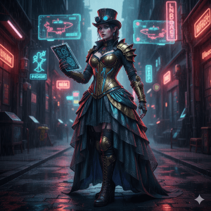Victorian Cyberpunk – Reimagining 19th Century Fashion Through a Futuristic Lens